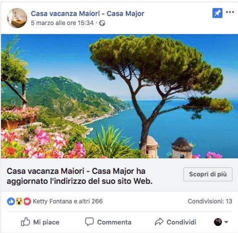 Villa Casa Major à Maiori Extérieur photo